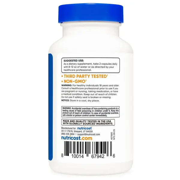 Nutricost, Multivitamin, Probiotics + 22 Vitamins Capsules